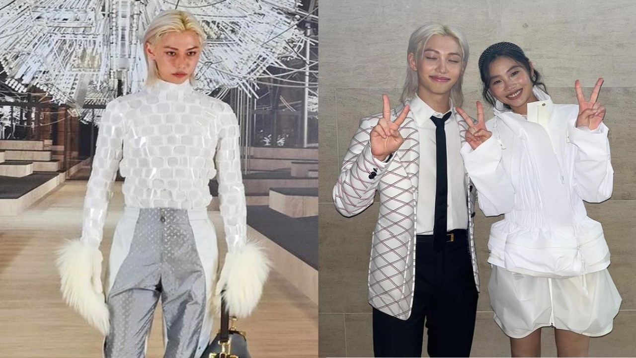 Stray Children' Felix and Jung Ho Yeon; Image Courtesy: Felix's Instagram Stray Children' Felix and Jung Ho Yeon; Image Courtesy: Felix's Instagram