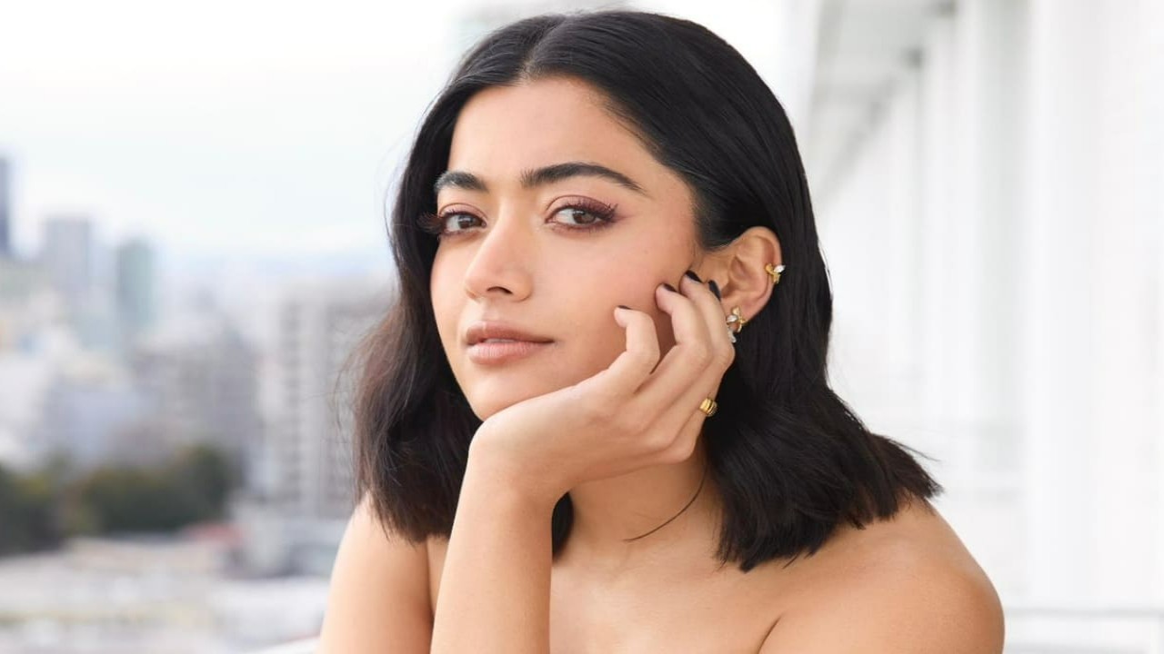 Rashmika Mandanna's cute meets sexy in a strapless embellished gown; actress pens a note from Japan