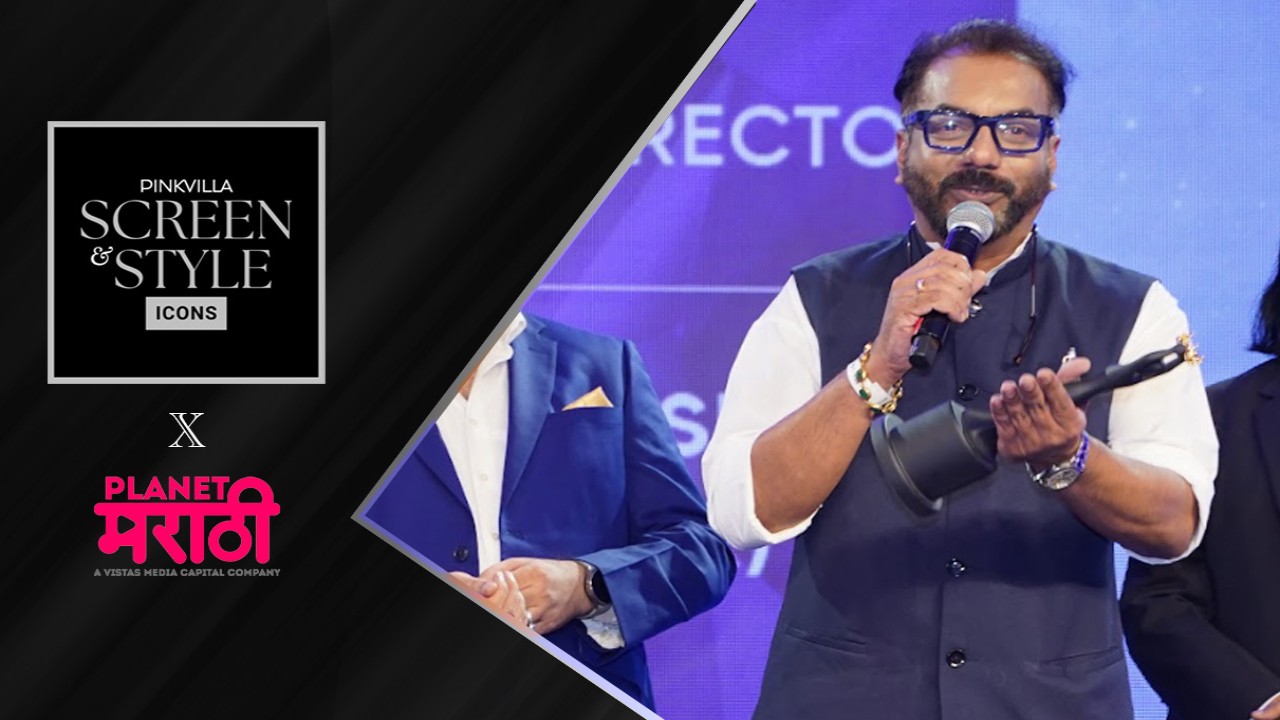 Pinkvilla Screen and Style Icons Awards: Abhijeet Panse wins Planet Marathi presents Best Marathi Director award