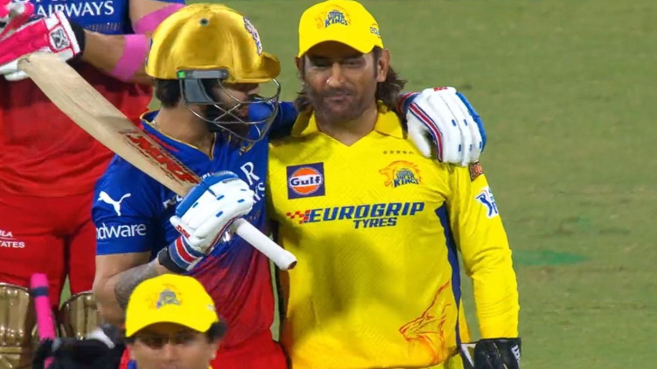  ‘Day Made,’ Fans REACT as Virat Kohli and MS Dhoni Share Heartfelt Moment on Field Ahead of the IPL 2024 Opener