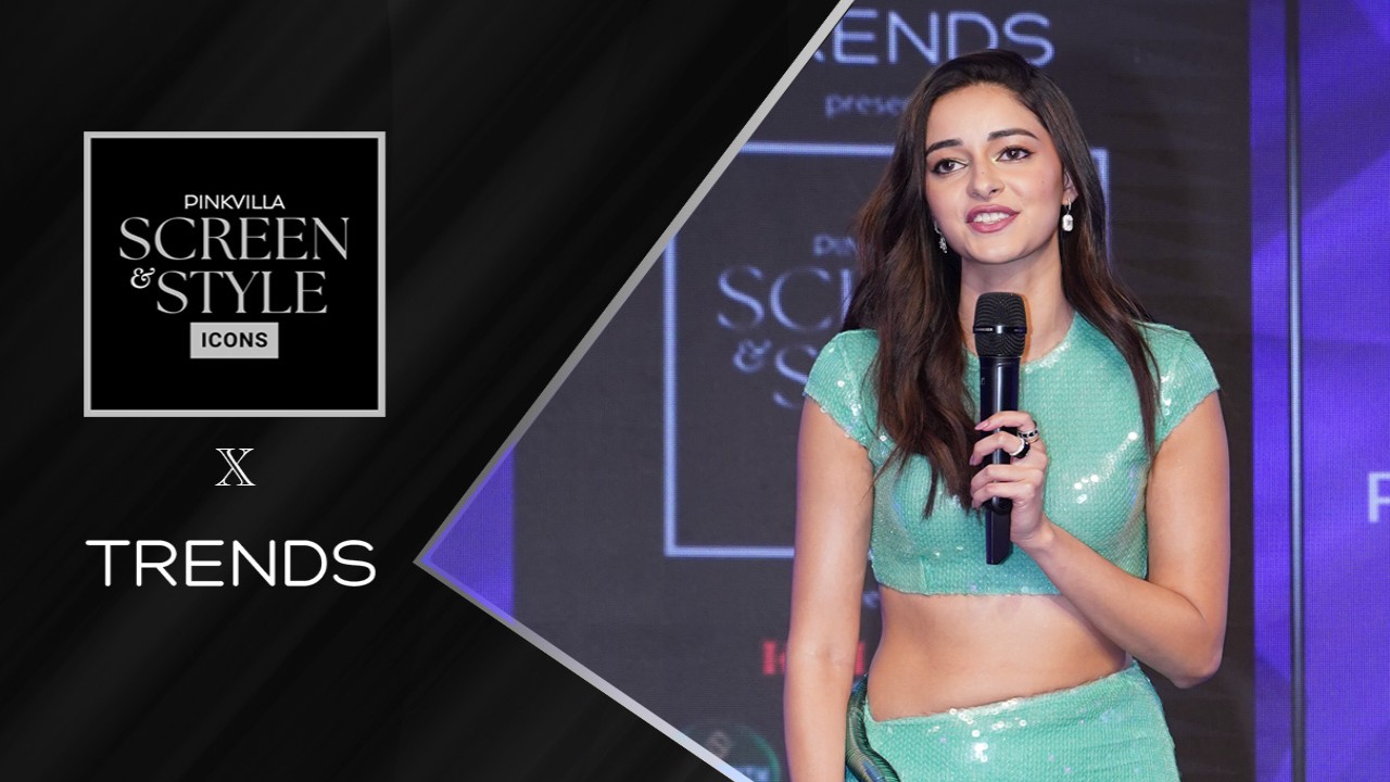 Pinkvilla Screen & Style Icons Awards: Ananya Panday wins TRENDS presents Most Stylish Performer of The Year award