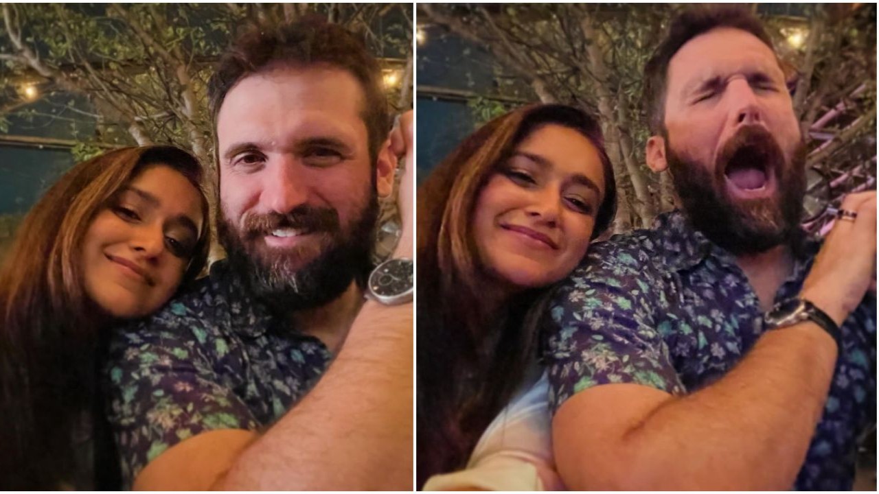 FOTO: Ileana D'Cruz dan pacarnya Michael Dolan mengambil selfie romantis saat berkencan dengan 'hewan pesta'
