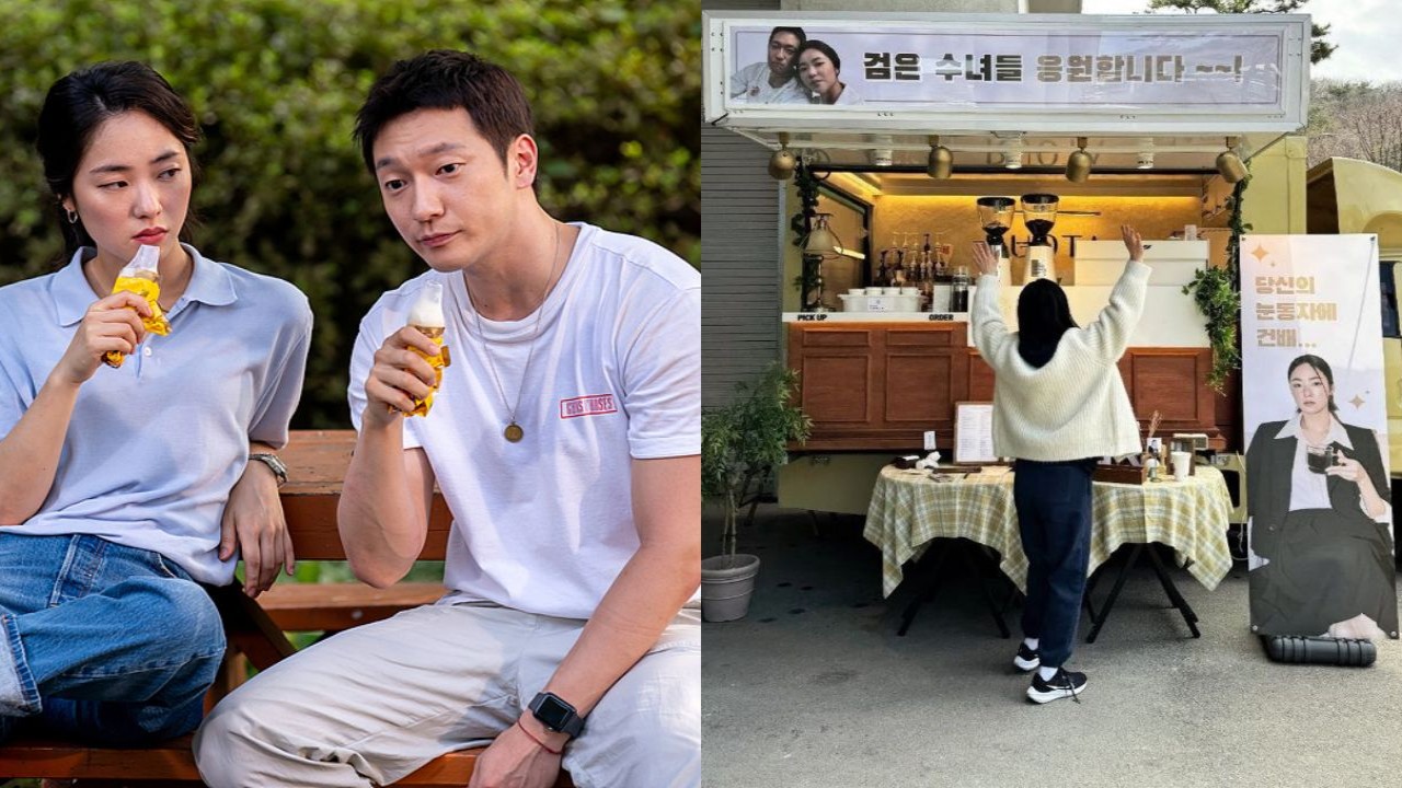 Son Suk Ku extends support to Be Melodramatic co-star Jeon Yeo Been; Sends coffee truck to actress’s filming set