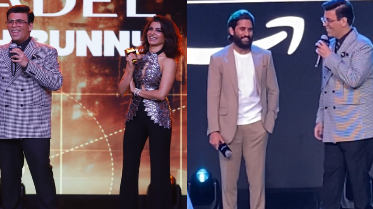 Samantha Ruth Prabhu and Naga Chaitanya come together on same stage for the first time after their divorce