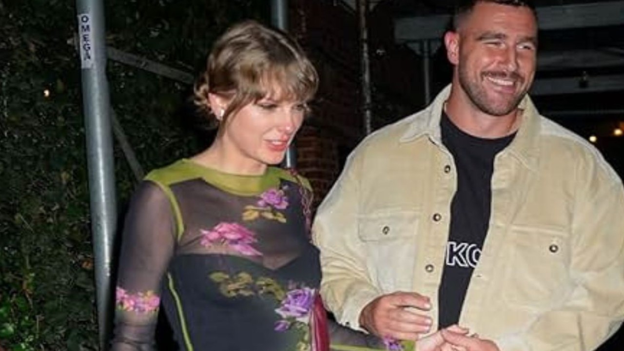 'We Love A Supportive BF': Taylor Swift Fans Are Convinced Travis Kelce's Shirt Is A Tortured Poets Department Easter Egg