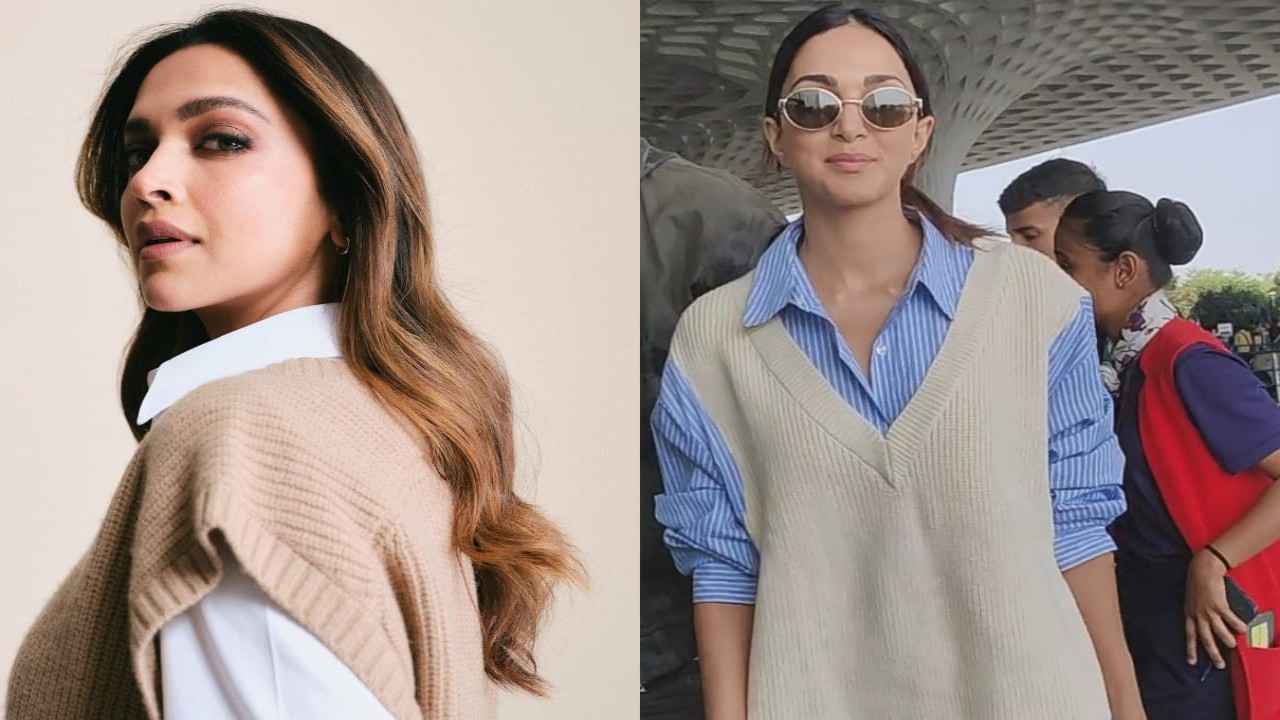 Deepika Padukone vs Kiara Advani fashion face-off: Who styled the sweater shirt outfit better? 