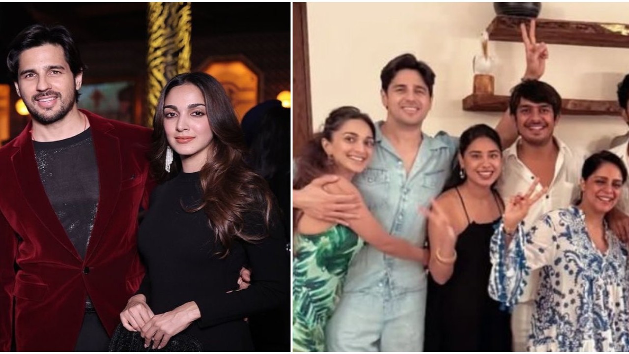 PIC: Sidharth Malhotra and Kiara Advani beam with happiness as they pose with friends during Goa vacation