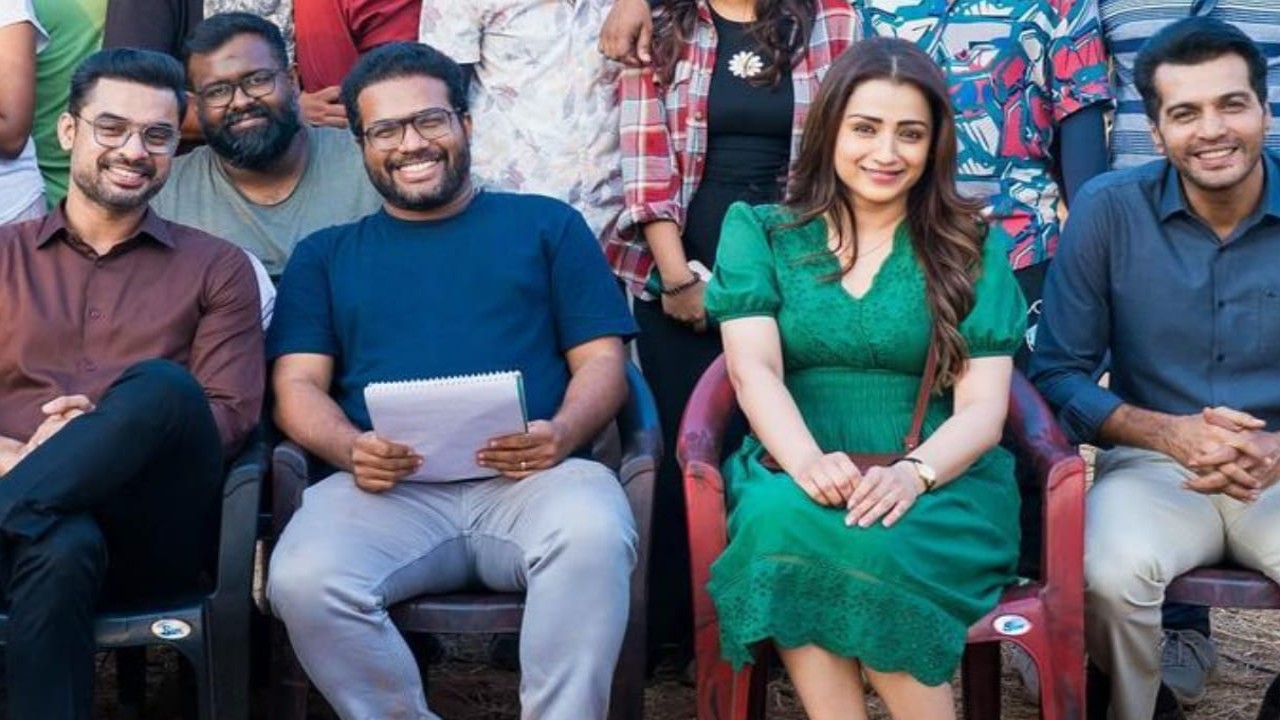 Trisha and Tovino Thomas’ unseen BTS photos from Identity sets; makers reveal shooting under 42 degree
