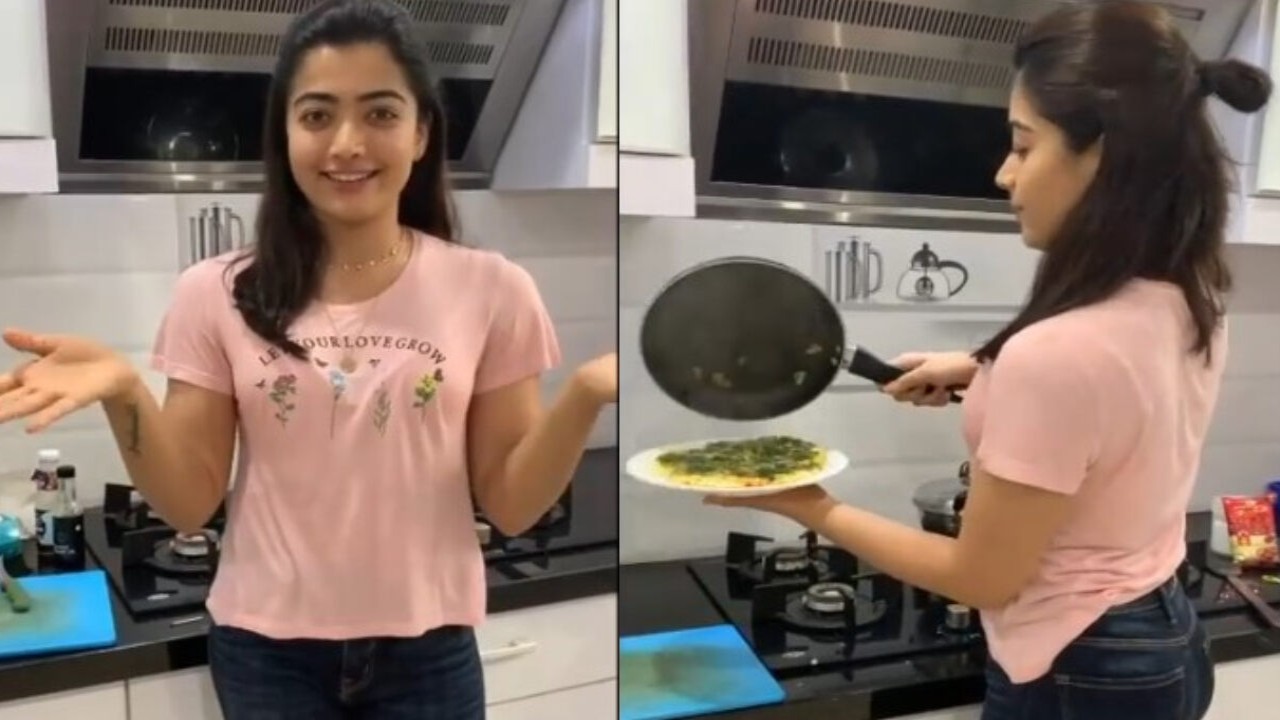WATCH: Rashmika Mandanna's egg omelette recipe; here's how you can cook it at home