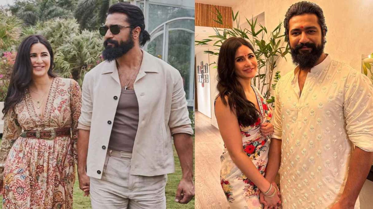 Bollywood couple style: Katrina Kaif and Vicky Kaushal turned heads three times in coordinated outfits