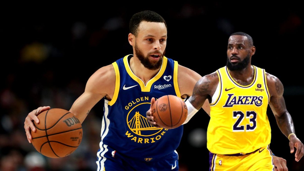 When LeBron James Weirdly Followed Steph Curry To Guard Him In Lakers-Warriors Game