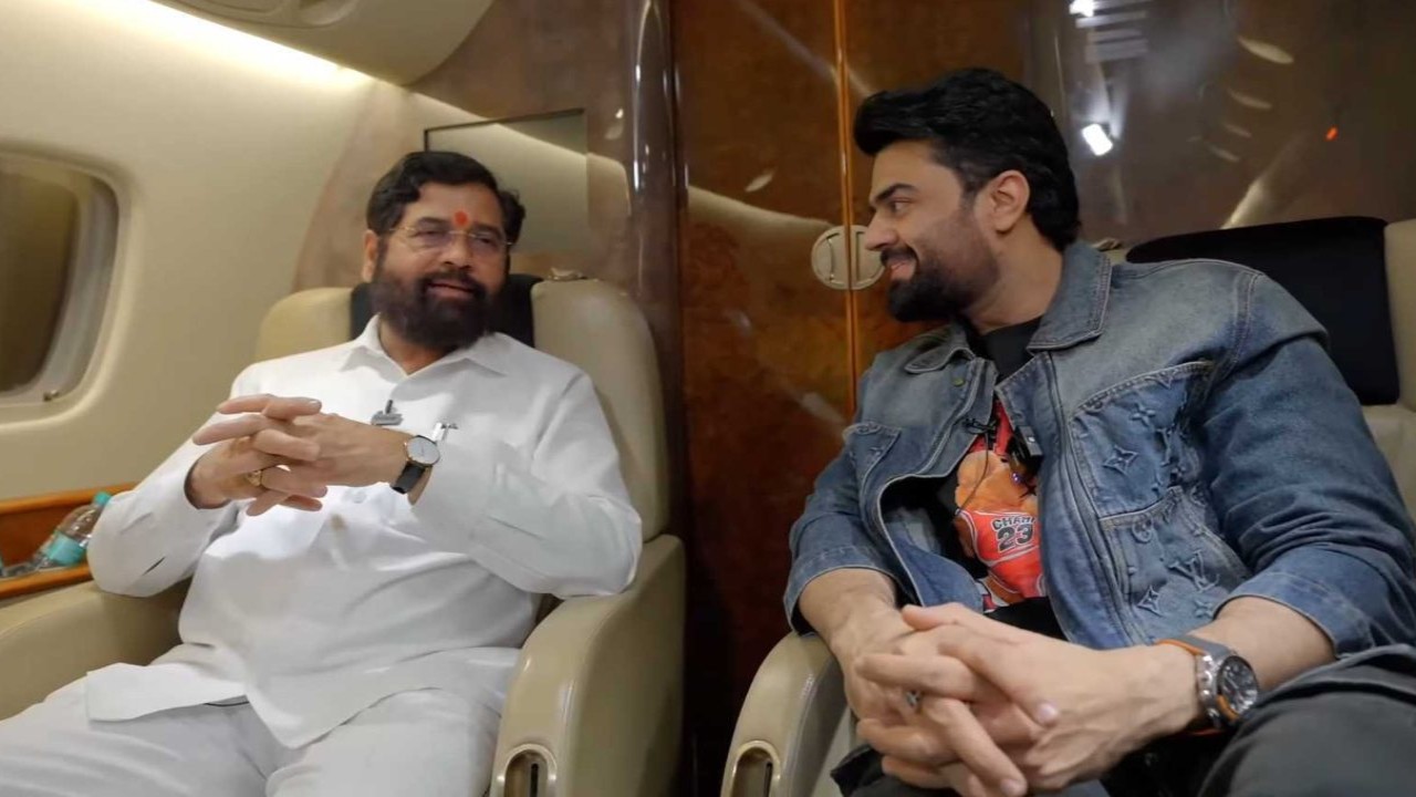 Maharashtra CM Eknath Shinde joins Maniesh Paul's podcast; reveals he liked Anil Kapoor's character in Nayak