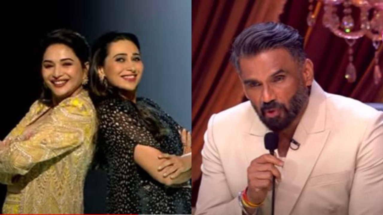 Dance Deewane 4 Promo: Madhuri Dixit-Karisma Kapoor's jaw-dropping dance face-off reminds Suniel Shetty of THIS film