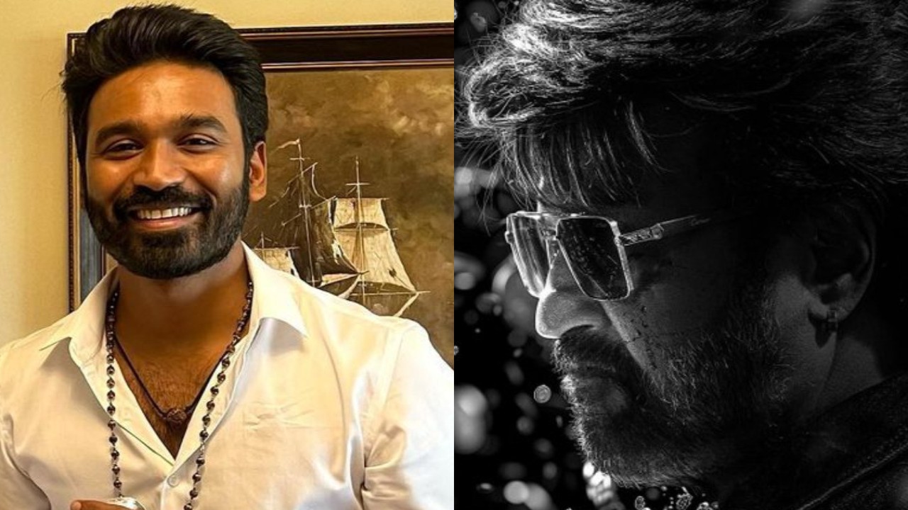 Dhanush REACTS to Rajinikanth’s Coolie first look