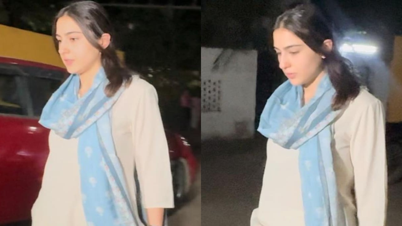 Sara Ali Khan’s white kurta is BEST choice if you’re planning to step out in this scorching heat