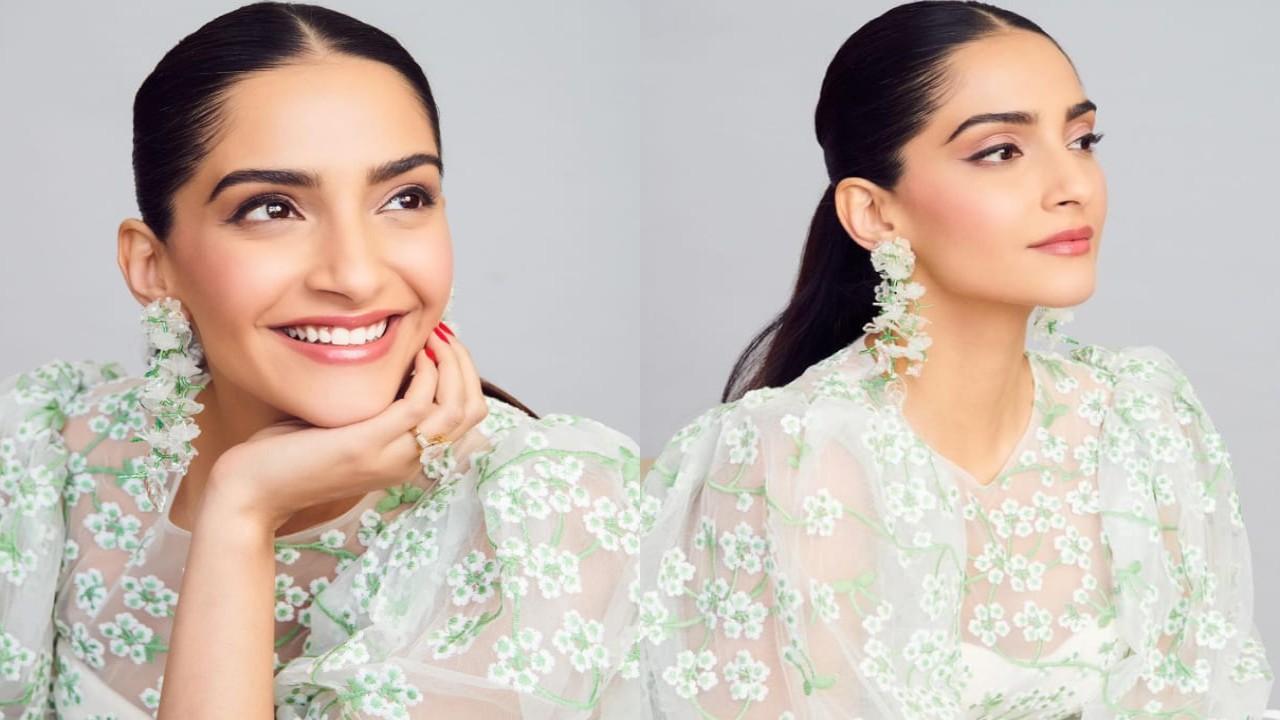 Sonam Kapoor’s fabulous white dress gives us reason to love florals all over again