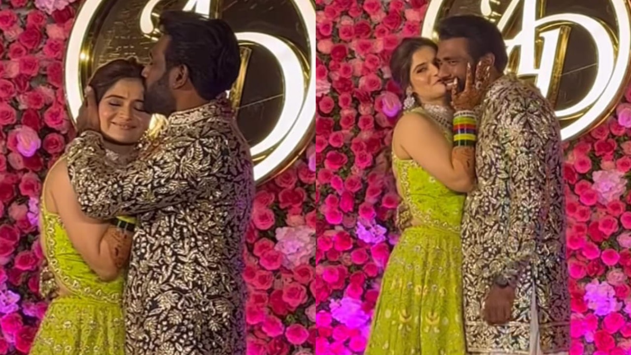 WATCH: Couple Arti Singh-Dipak Chauhan's GENEROUS gesture towards paparazzi at their Sangeet is winning internet