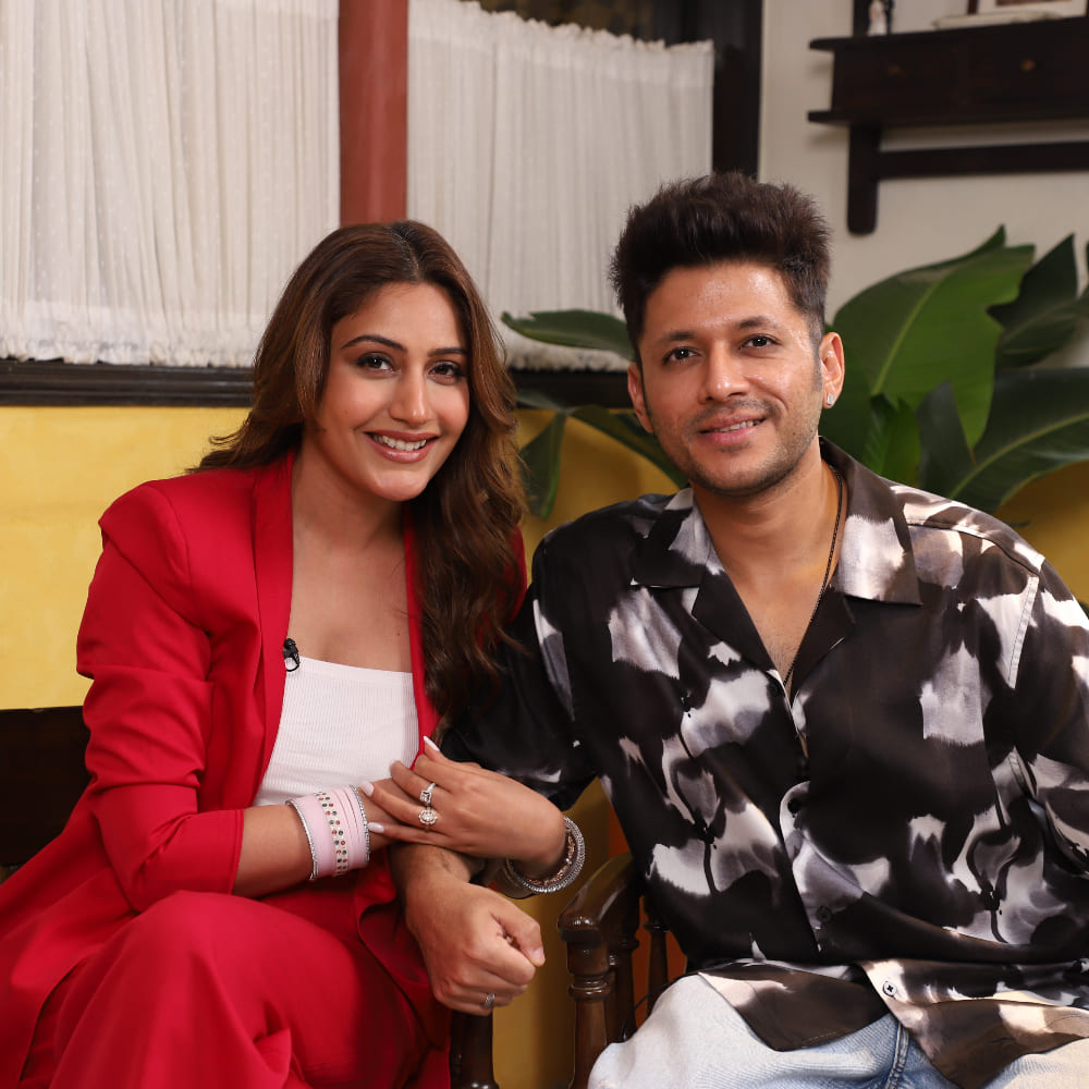 EXCLUSIVE VIDEO: Surbhi Chandna complains about Karan Sharma calling her THIS; 'He has never called me by my name'  EXCLUSIVE VIDEO: Surbhi Chandna complains about Karan Sharma calling her THIS; 'He has never called me by my name'