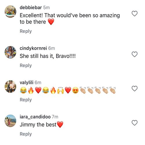 Netizens react to the performance
