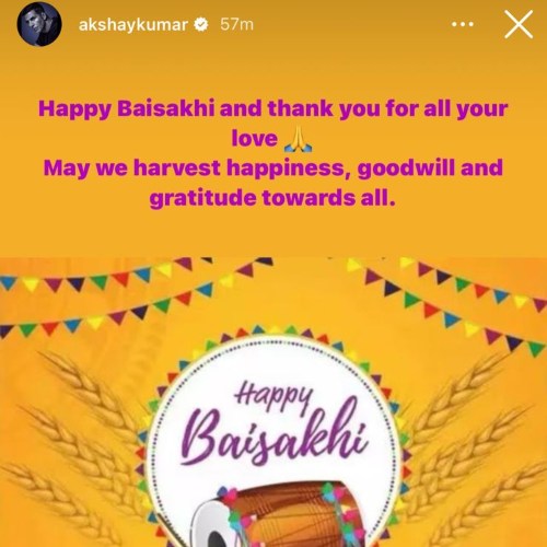 Baisakhi 2024 Priyanka Chopra, Akshay Kumar, Arjun Kapoor, and more
