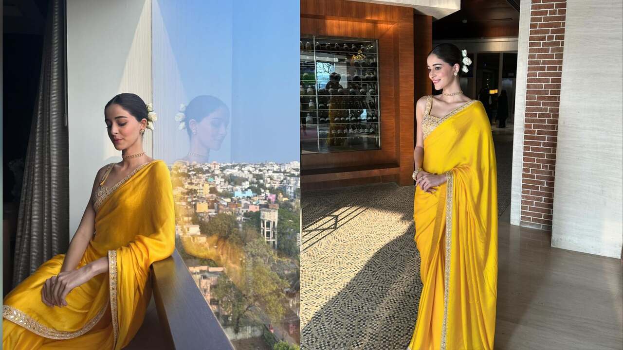 Ananya Pandey's New Saree Looks for New Generation Brides
