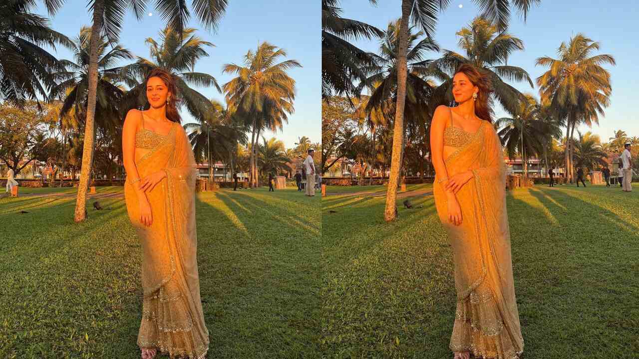 Ananya Pandey's New Saree Looks for New Generation Brides