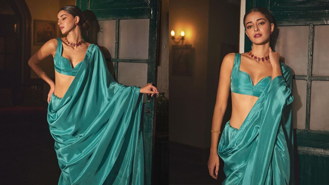 Ananya Pandey's New Saree Looks for New Generation Brides