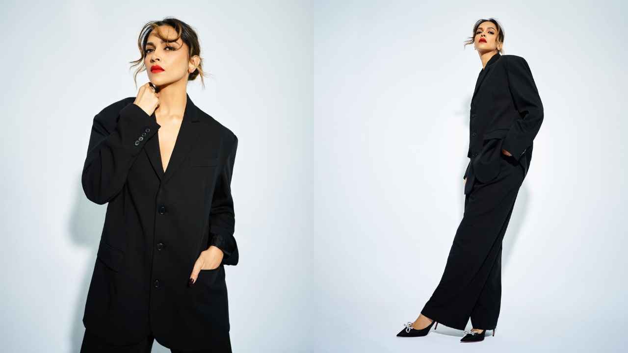 Deepika Padukone Flaunts Her Love For Oversized Silhouette With Classy Outfit