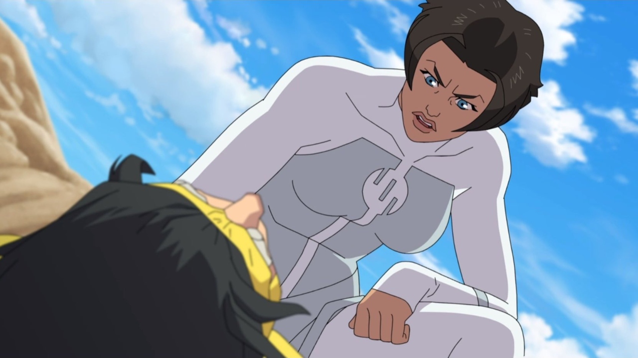 Mark and Anissa in the Invincible series