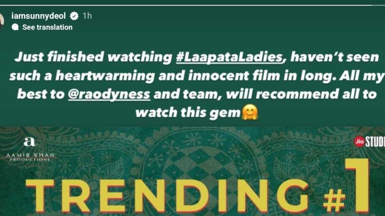 Sunny Deol Instagram Stories