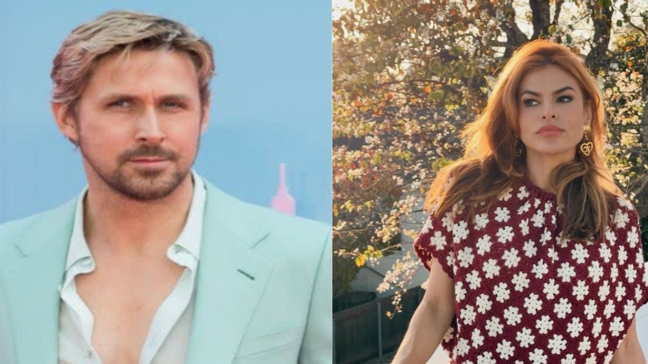 Ryan Gosling (CC: Getty Images) and Eva Mendes (CC: Instagram)