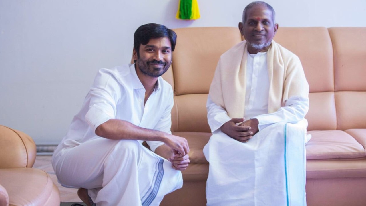 When Dhanush opened up on playing Ilaiyaraaja in biopic: ‘His music will tell me how to act like him’