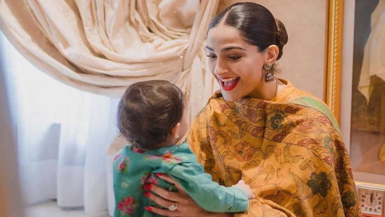 Vayu's mother Sonam Kapoor opens up on challenges of motherhood; shares how 'everyone goes through mom guilt'