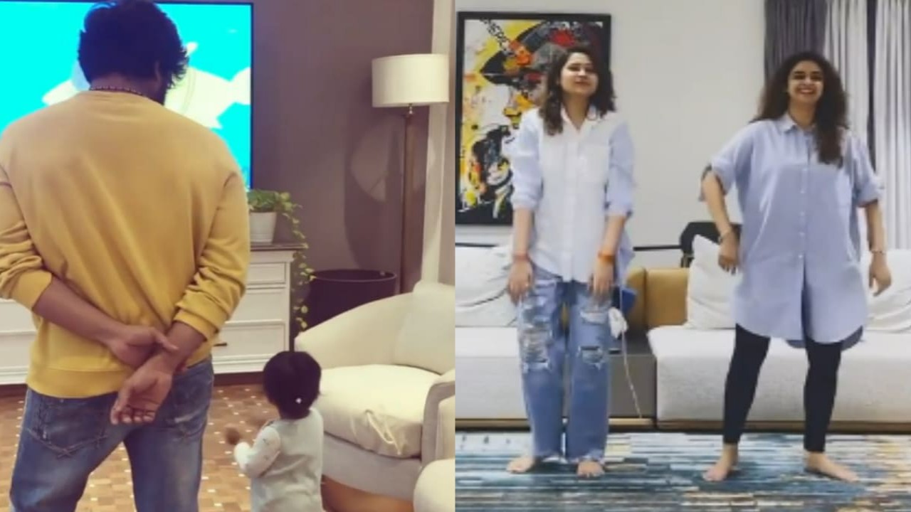 International Dance Day: Ram Charan's Baby Shark moves with his 'darling' to Keerthy Suresh's viral video on Shah Rukh Khan's Chaleya