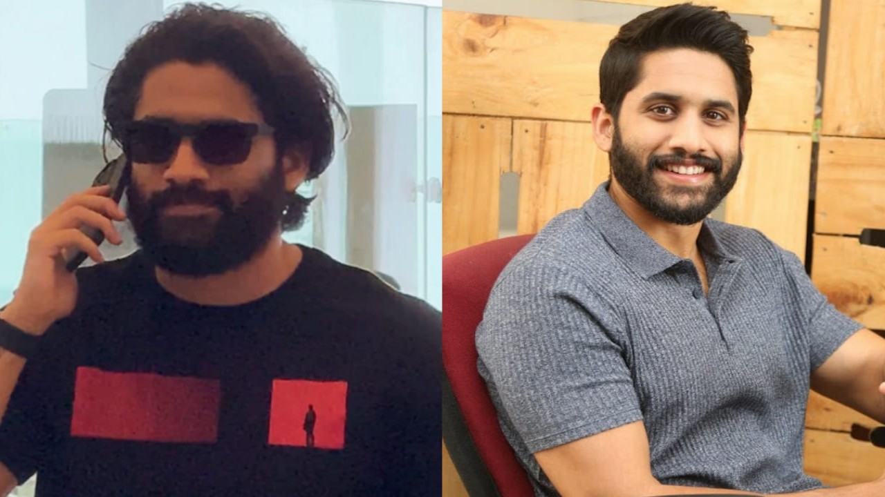 Naga Chaitanya's new rugged avatar as he's clicked at Hyderabad airport is unmissable