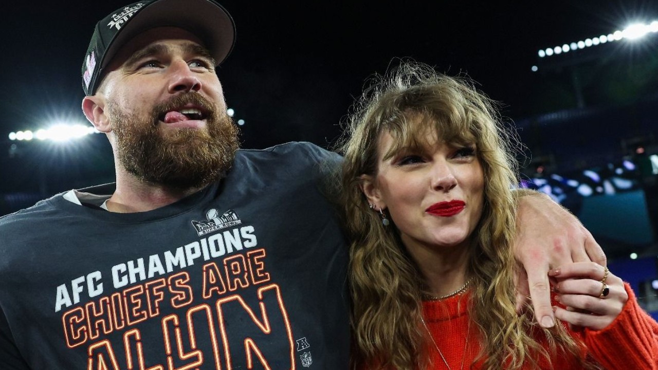 Taylor Swift Introduces Beau Travis Kelce At Coachella As They Wait For Ice Spice Performance
