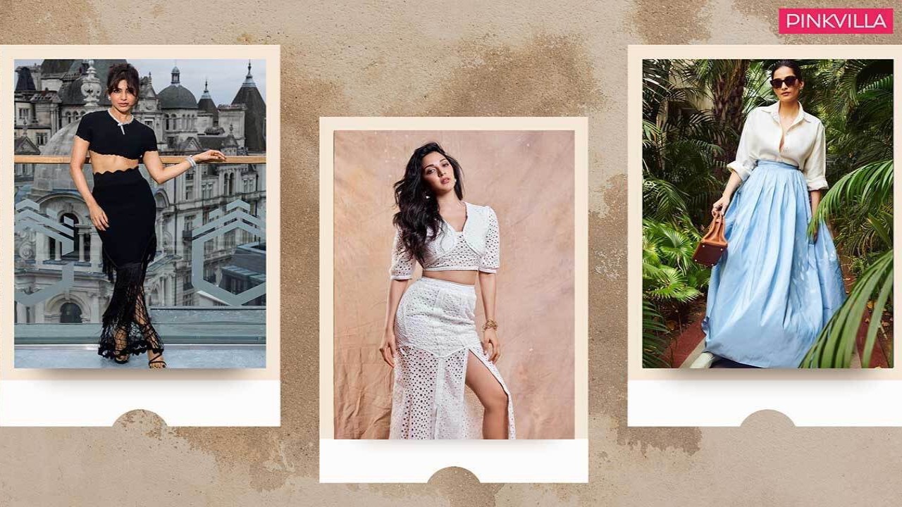 9 statement-worthy long skirt outfits inspo from leading fashion icons: Samantha Ruth Prabhu to Kiara Advani