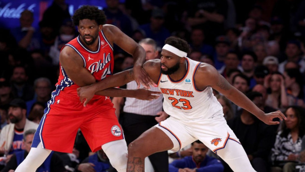 'Bro Definitely Had Ill Intentions': NBA Fans Call Out Joel Embiid for Dirty Play on Mitchell Robinson