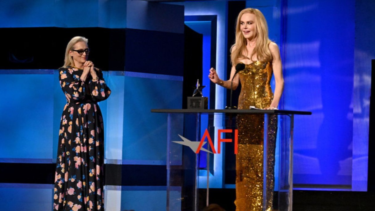 'You're Like A Mustang': Meryl Streep Praises Nicole Kidman; Reveals Actress' 'Ocean' Secret During AFI Life Achievement Award Gala