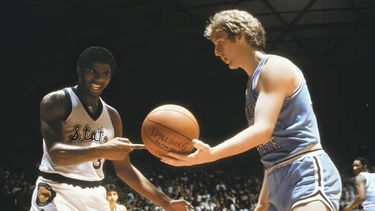 Throwback to When Magic Johnson’s MSU Beat Larry Bird’s Undefeated Indiana State In 1979 NCAA Finals