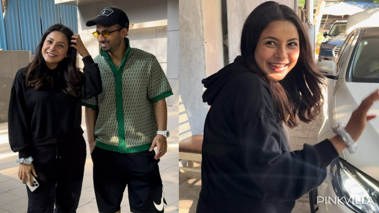 Shehnaaz Gill requests paparazzi to let her go as they ask her to pose; says 'Guys, mujhe dhup lag rahi hai'