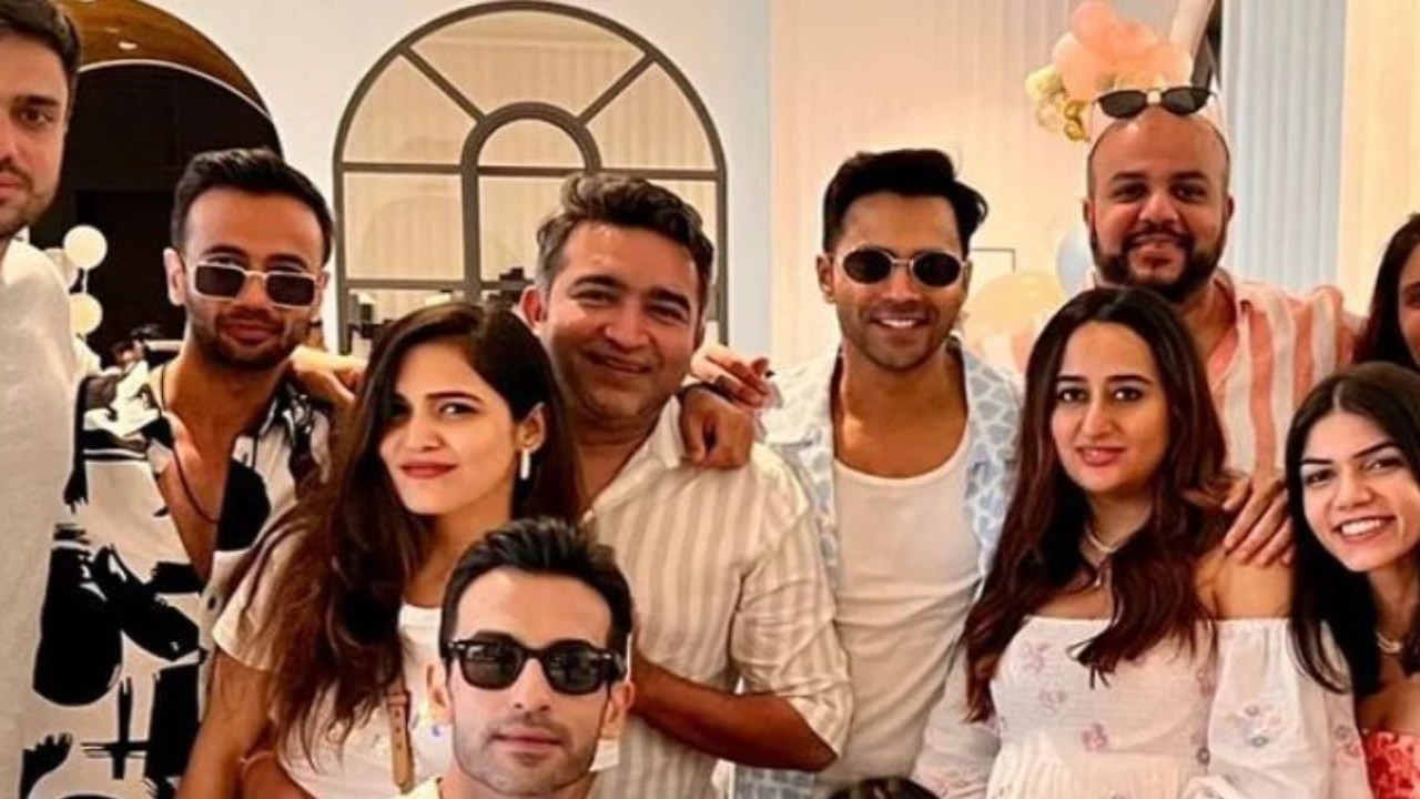 INSIDE Varun Dhawan’s wife Natasha Dalal’s Baby Shower: Janhvi Kapoor, Arjun Kapoor and others attend celebration