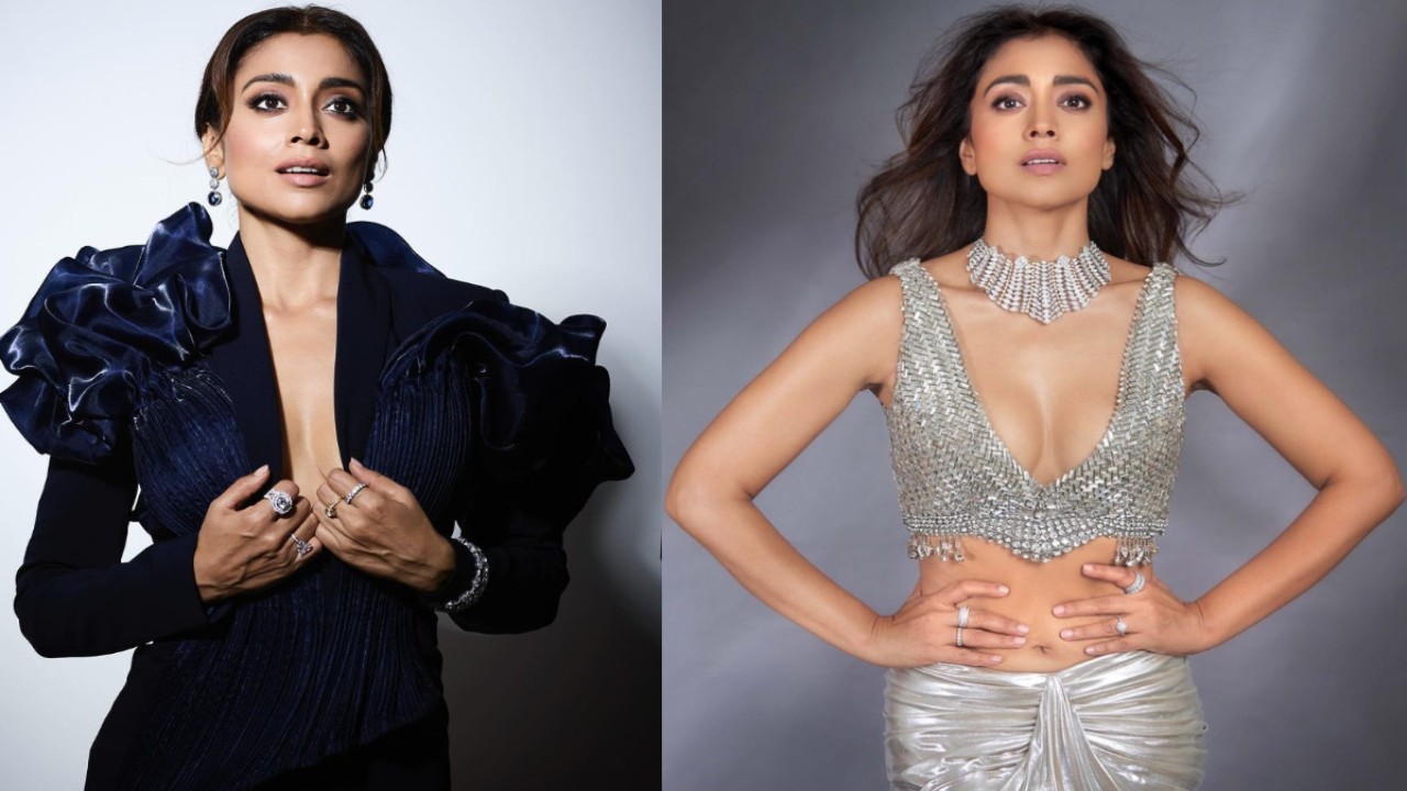 Watch 4 ravishing looks of Shriya Saran that are perfect for next cocktail party
