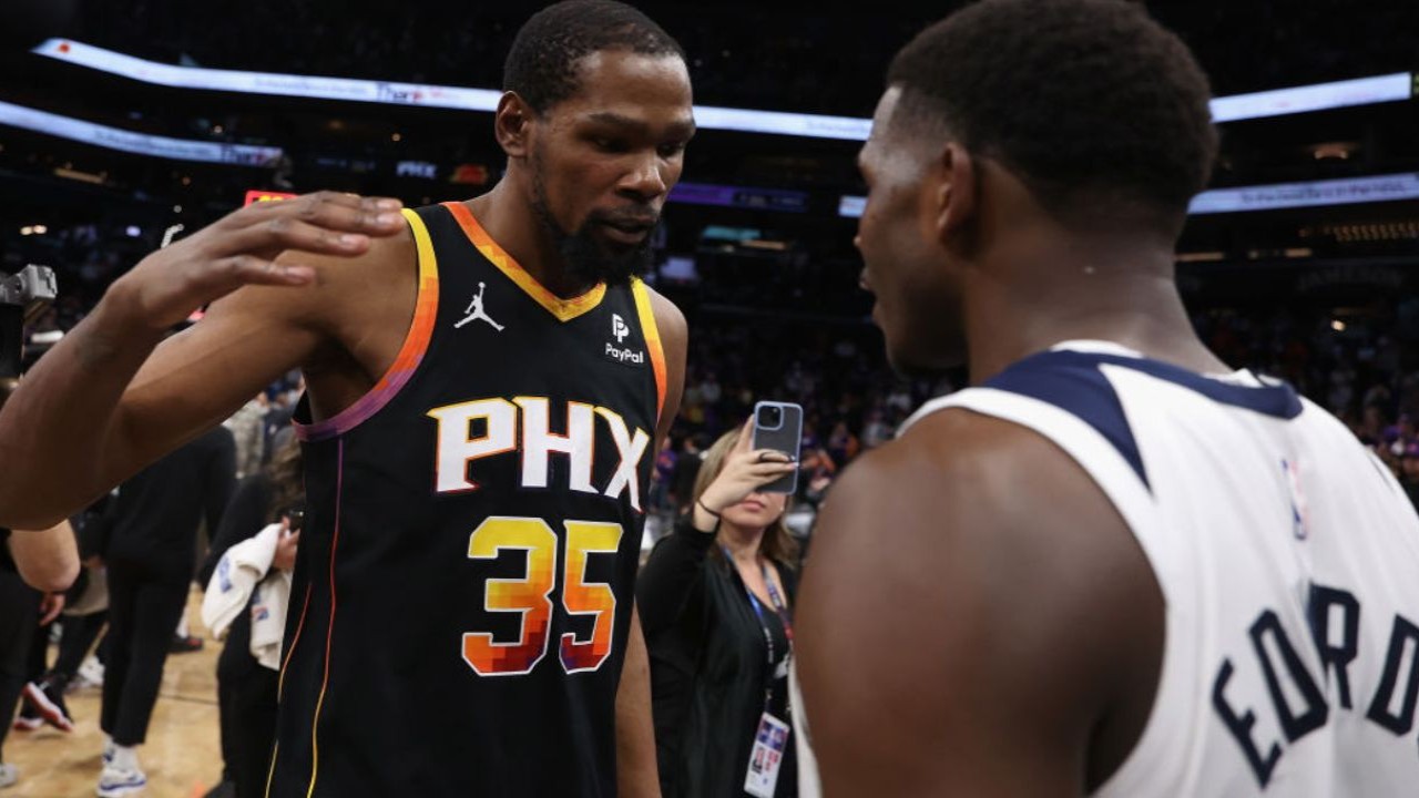 Kevin Durant and Anthony Edwards' Wholesome Moment Goes Viral As Suns Star Calls Him His Favorite Player to Watch