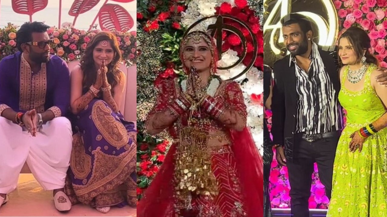 Closer look at Arti Singh’s wedding trousseau: All outfits Bigg Boss 13 fame wore from her haldi to big day