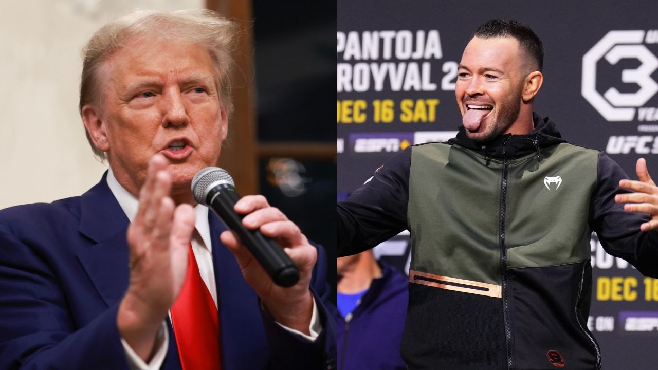 WATCH: Donald Trump Gives Sarcastic Compliment To Colby Covington At Recent Campaign