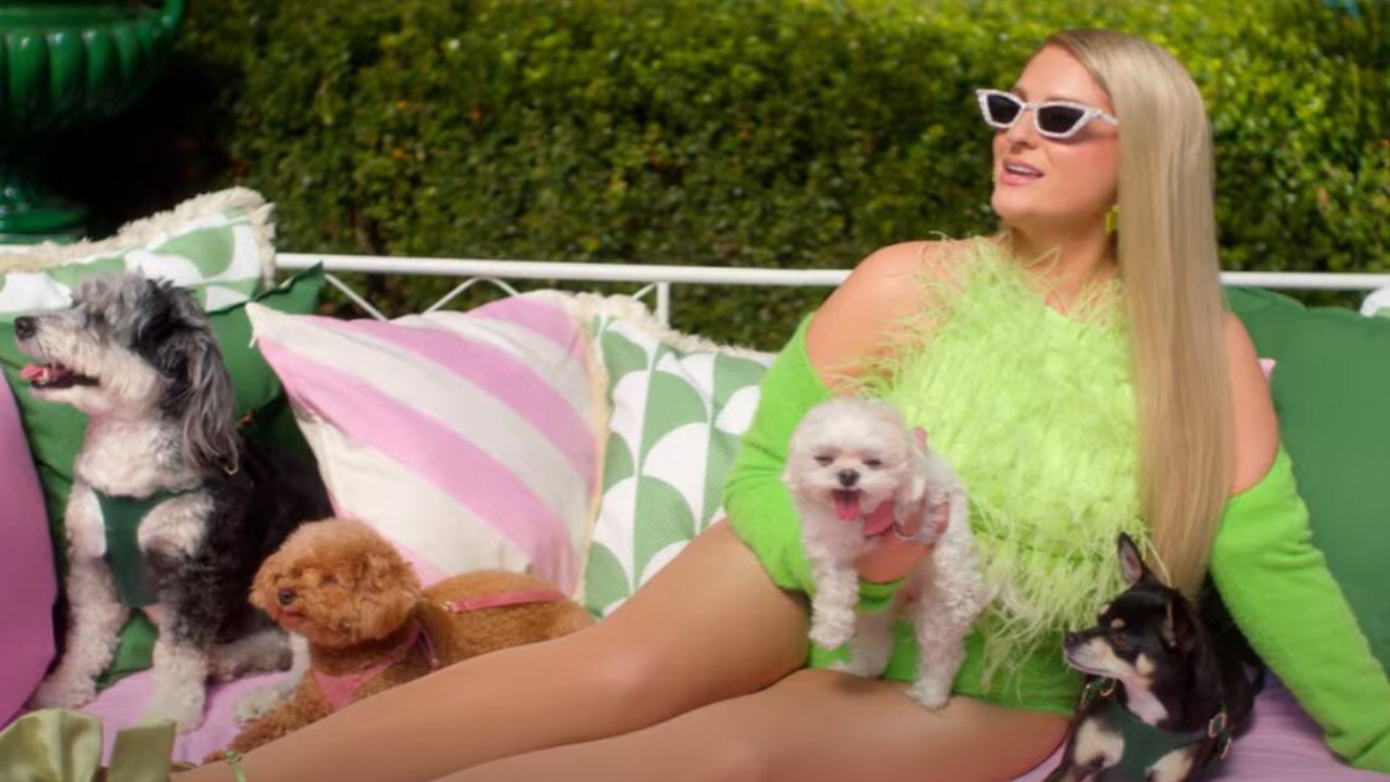 Meghan Trainor Stars Alongside Her 'Dog Babies' In New Music Video; Singer Says ‘They Are My Pack Of Girls’