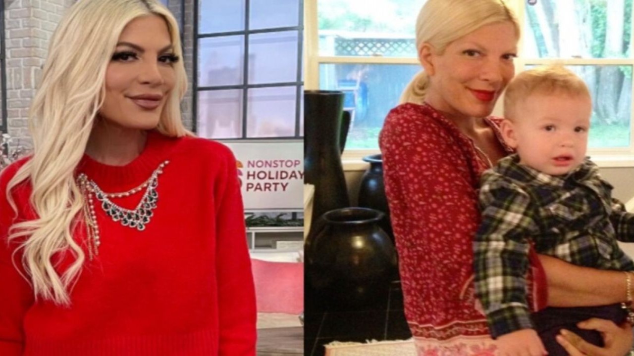 'Really Comes In Handy': Tori Spelling Reveals She Once Peed Into Son Beau's Diapers While Stuck In Traffic