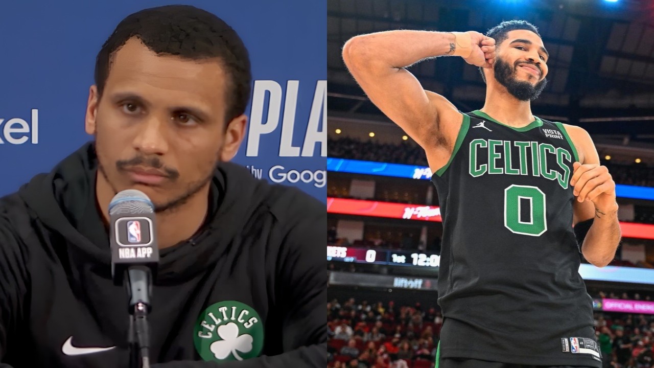 ‘I Was Kind of Excited’: Joe Mazzulla Comments on Jayson Tatum-Caleb Martin Collision During Celtics-Heat Round 1 Match