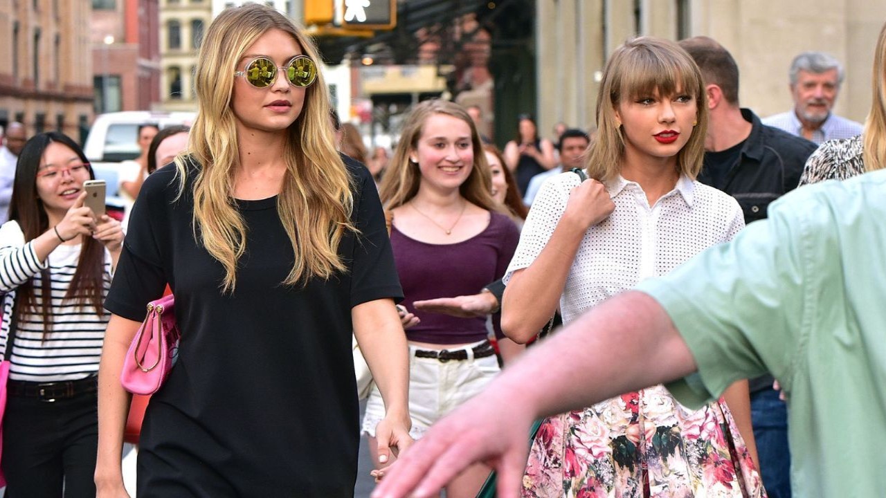 Taylor Swift And Gigi Hadid Along With BFs Travis Kelce and Bradley Cooper Go On Double Date At Beach Vacation